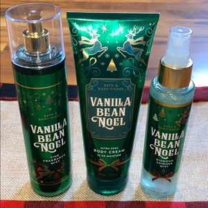 NEW Bath & Body Works Vanilla Bean Noel Set 🎄